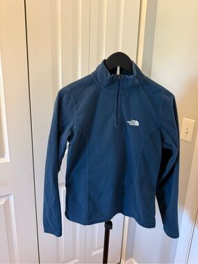 The North Face Navy Blue Quarter-Zip Fleece Pullover